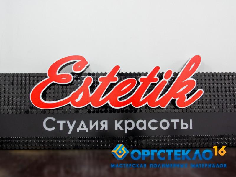 orgsteklo16.ru Живая Вывеска "Estetic"